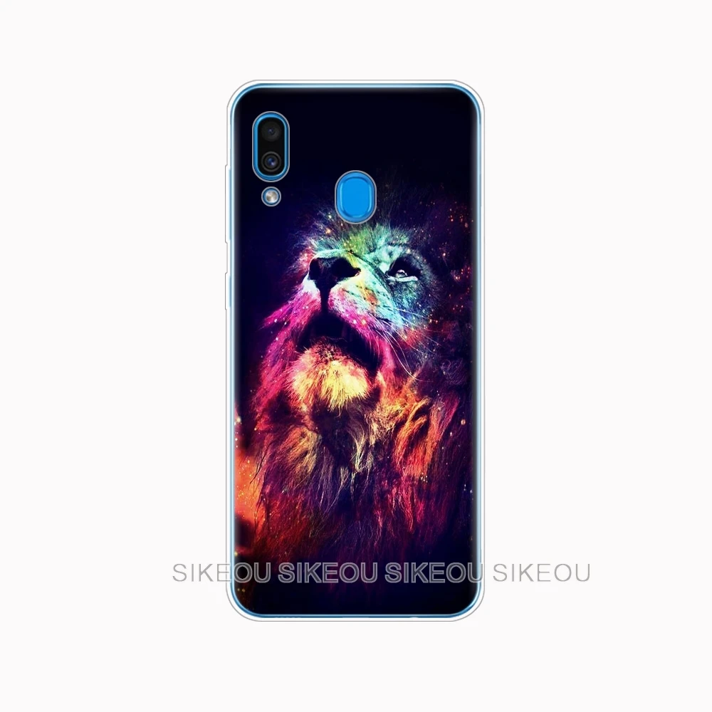 10112 Силиконовый чехол для Samsung Galaxy A50 A10 A30 A30S A40 A70 A 50 бампер для телефона Волк тигр лев леопард медведь - Цвет: 10112