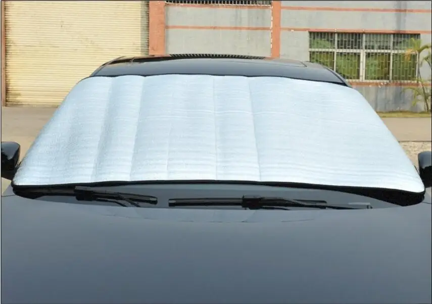 Window Foils Windshield Sun Shade Car Windshield Visor Cover Block Front Window Sunshade UV Protect Car Window Film car-window-covers-for-sun