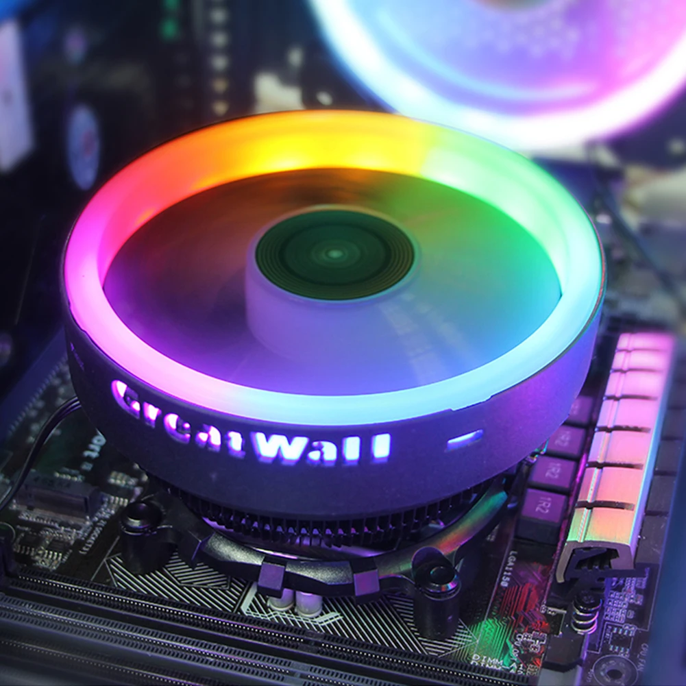 

darkflash CPU Cooler Radiator Led Heat Sink AMD Intel Silent 3Pin PC CPU Cooling Cooler Heatsink Fan LGA/115X/775/AMD
