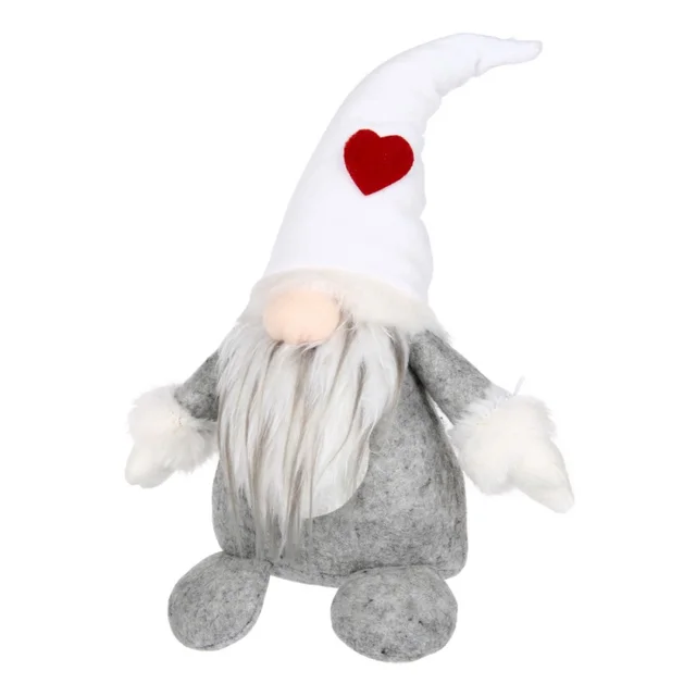 Chirstmas Dolls Mascot Costume Lovely Swedish Elf on the Shelf Boy