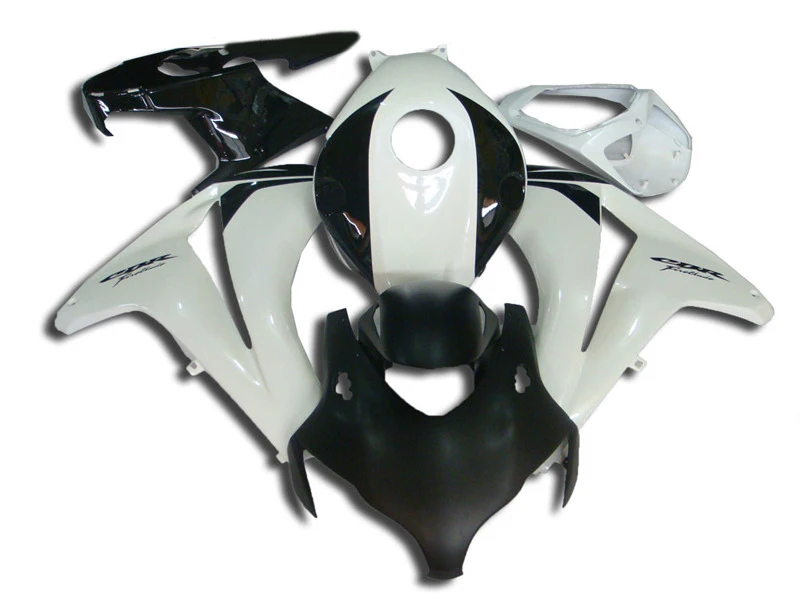 

Injection mold Fairing kit for HONDA CBR1000RR 08 09 10 11 CBR 1000RR 2008 2009 2011 ABS White black Fairings set+7gifts HH09