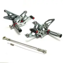 Motorcycle CNC Parts For Honda CBR250R 2011 2012 2013 CBR250R Adjustable Rear set Footrests Footpegs