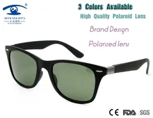 New retro gafas de sol polarizadas hombres gafas gafas verde marrón azul lente de vidrio de sol de los hombres gafas de sol hombre