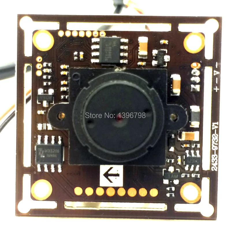 Мини камера PU'Aimetis 1280 MP 720*3 7 P AHD CCTV мм модель NVP2433H + OV9732 1000TVL PAL / NTSC опционально|camera