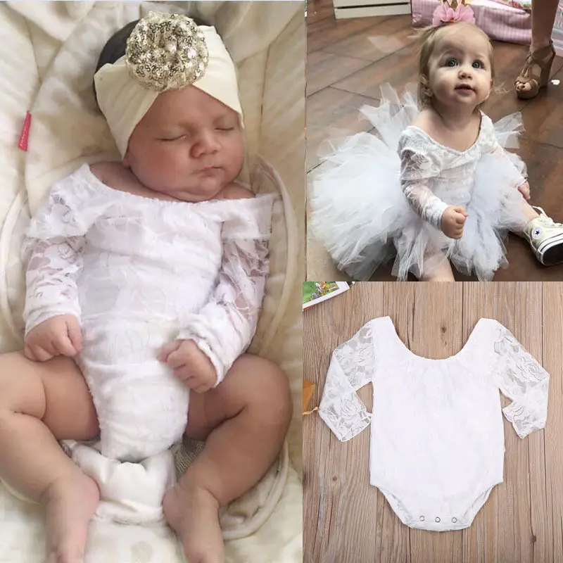 

Hot Body Romper 0-24M Newborn Infant Baby Girl Kid V-neck Lace Rompers Warm Long Sleeve Jumpsuit Playsuit Outfits Casual Clothes