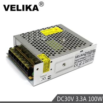

AC-DC Switching Power Supplies DC30V 3.3A 100W LED Switch Mode Power Supply 220V 110V AC to DC 30V SMPS For Lighting CCTV Lamp