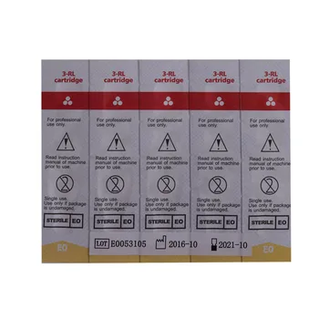 

10piece per lot 3RL High Qualtity Disposable Sterilized Tattoo Permanent Makeup Pen Machine Needles Tips for Eyebrow lip Hot