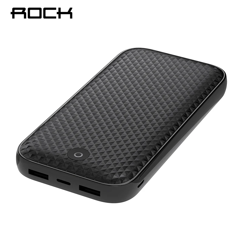 ROCK Power Bank 20000mah Fast Charger Portable External Battery Pack Batteries Powerbank for Samsung Xiaomi Smart Phone