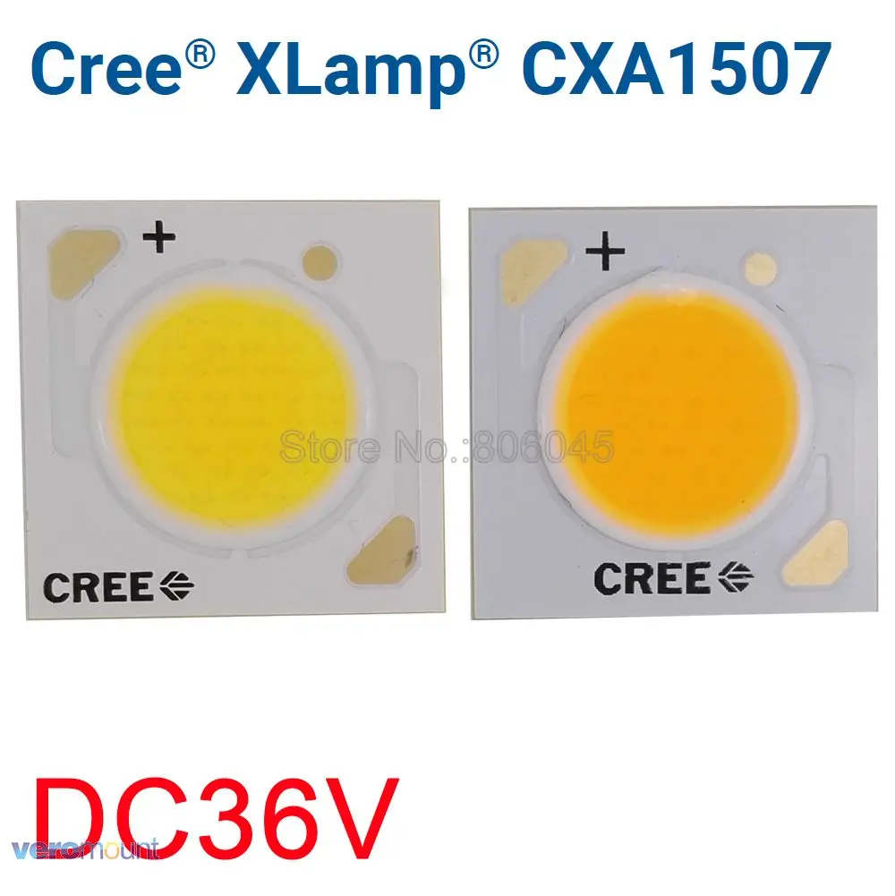 

5pcs Cree XLamp CXA 1507 CXA1507 EasyWhite Warm White DC36V 15W Ceramic COB Chip Diode LED Array with or without Holder