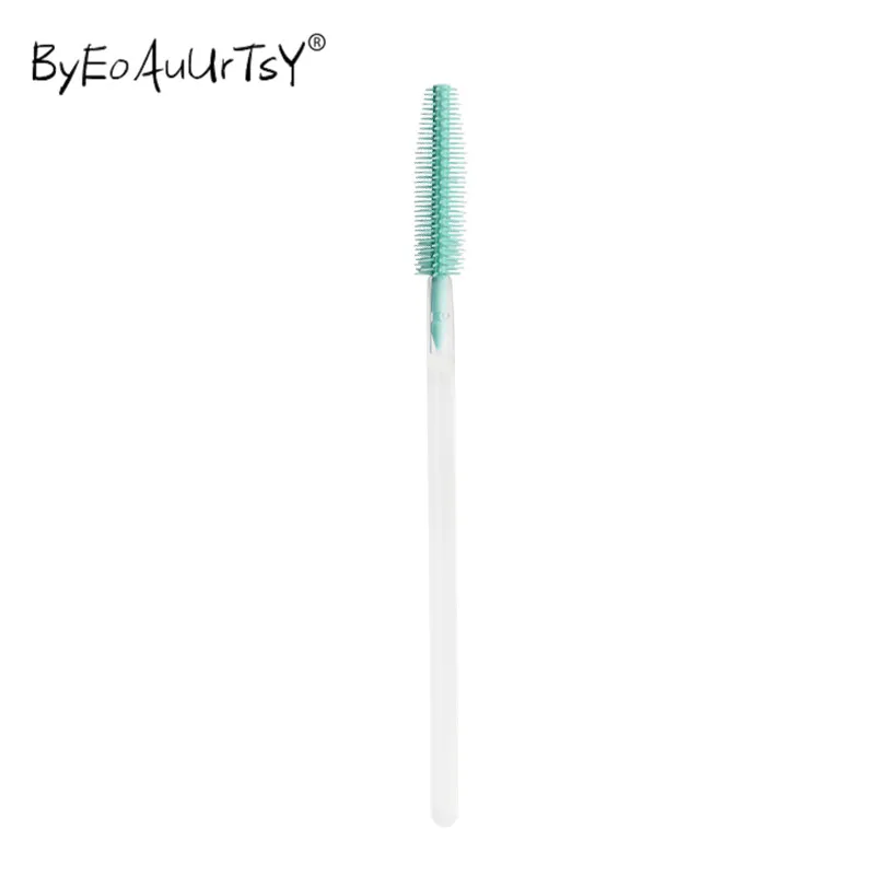 Escova de Cílios de Silicone para Extensão de Cílios Compõem a Escova de Cílios Escova de Cosméticos Escova de Maquiagem Rímel Varinhas Lash Pente 1000 Pçs 7 de silicone para extensão de cílios compõem