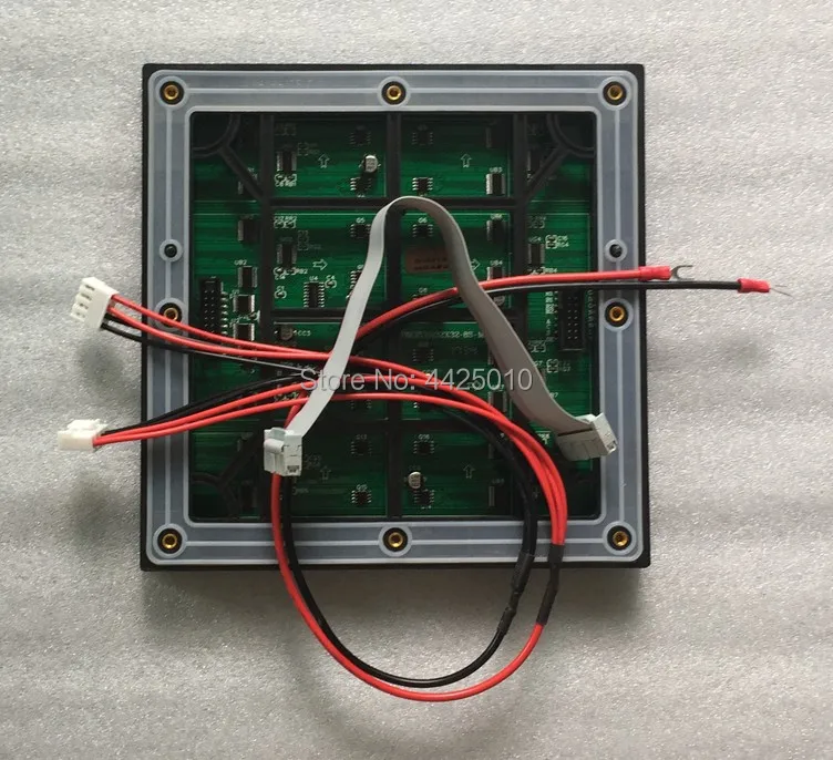 P6 наружный светодиодный дисплей модуль HUB75 интерфейс ASLLED SMD 192*192 мм IP65 содержащий