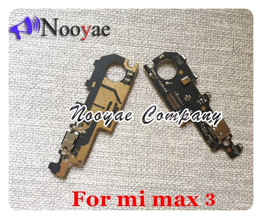 Зарядное устройство Micro USB для Xiaomi Mi Max2 Max 2 / max3 max 3 Шлейф зарядного порта микрофон с