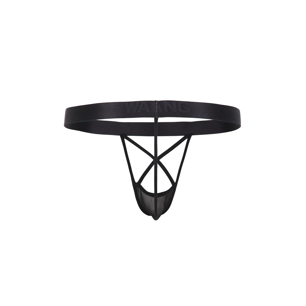

Hot Sale Men Transparent Thongs & G String Open Bottom Men Underwear Breath Free Low Rise Exotic Lingerie Male G-Strings Thongs
