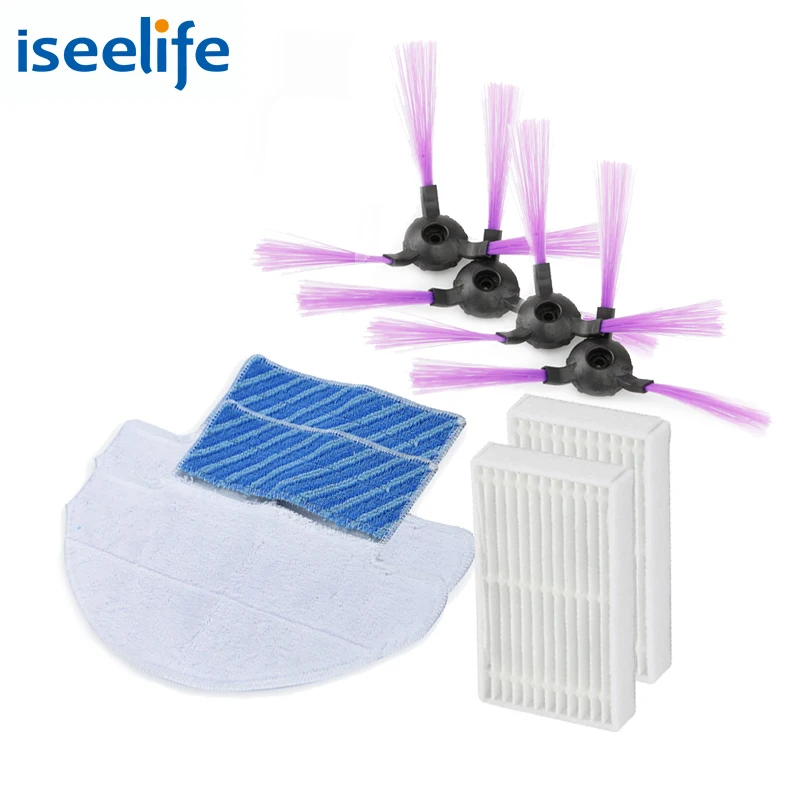 

Spare Parts Kits for ISEELIFE PRO1S PRO2S Replacement Kits Cleaning Robot Vacuum Cleaner for Home Robot Vacuum Cleaner parts