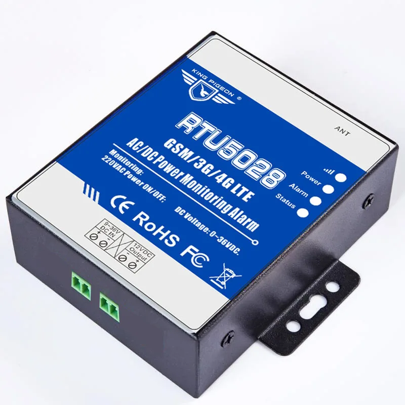 RTU5028 AC/DC Power Voltage Status Monitoring Power Failure/Recover Alarm via GSM 3G 4G Network Supports Siren Sound