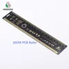 Многофункциональная линейка PCB 15 см, 20 см, 25 см для электронных инженеров, для любителей Arduino, справочная деталь PCB, 180 градусов ► Фото 3/6