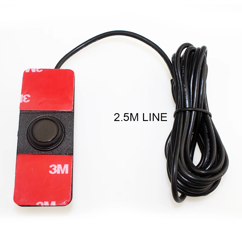 Parktronic Car Reverse Parking Sensor Flat Effect Original 13mm Sensors with Adjustable Sound Auto Parking System with Buzzer