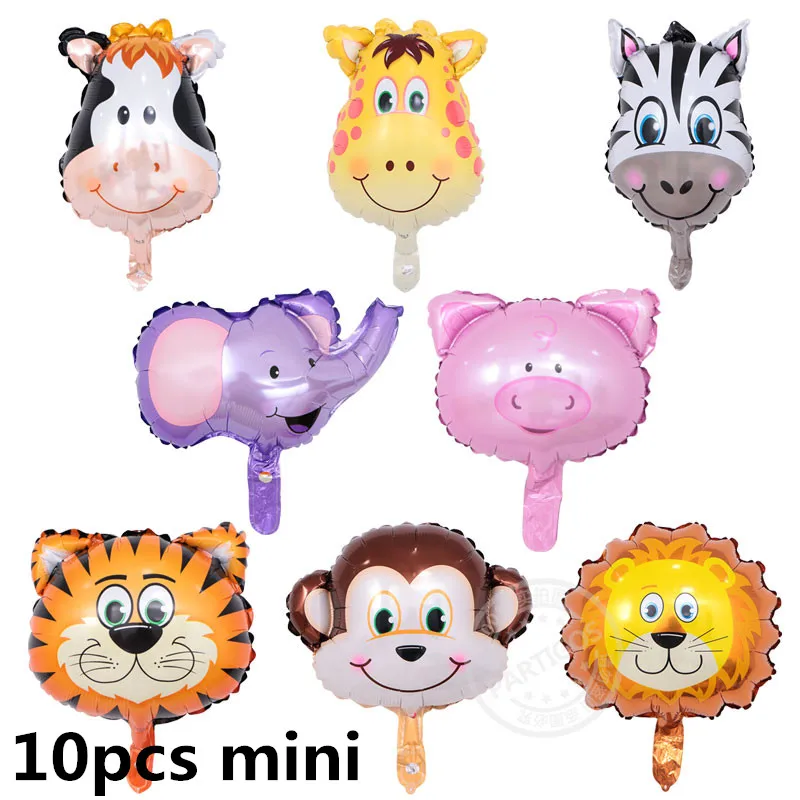 Happy Birthday Banner Animal Lion Cake Topper Kid Birthday Party Ocean Wild Animal Jungle Party Supplies Children's Day Gifts