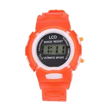 Dropshipping Boys Girls Students Time Clock Electronic Digital LCD Wrist Sport Watch relogio masculino Dropshipping 5Down