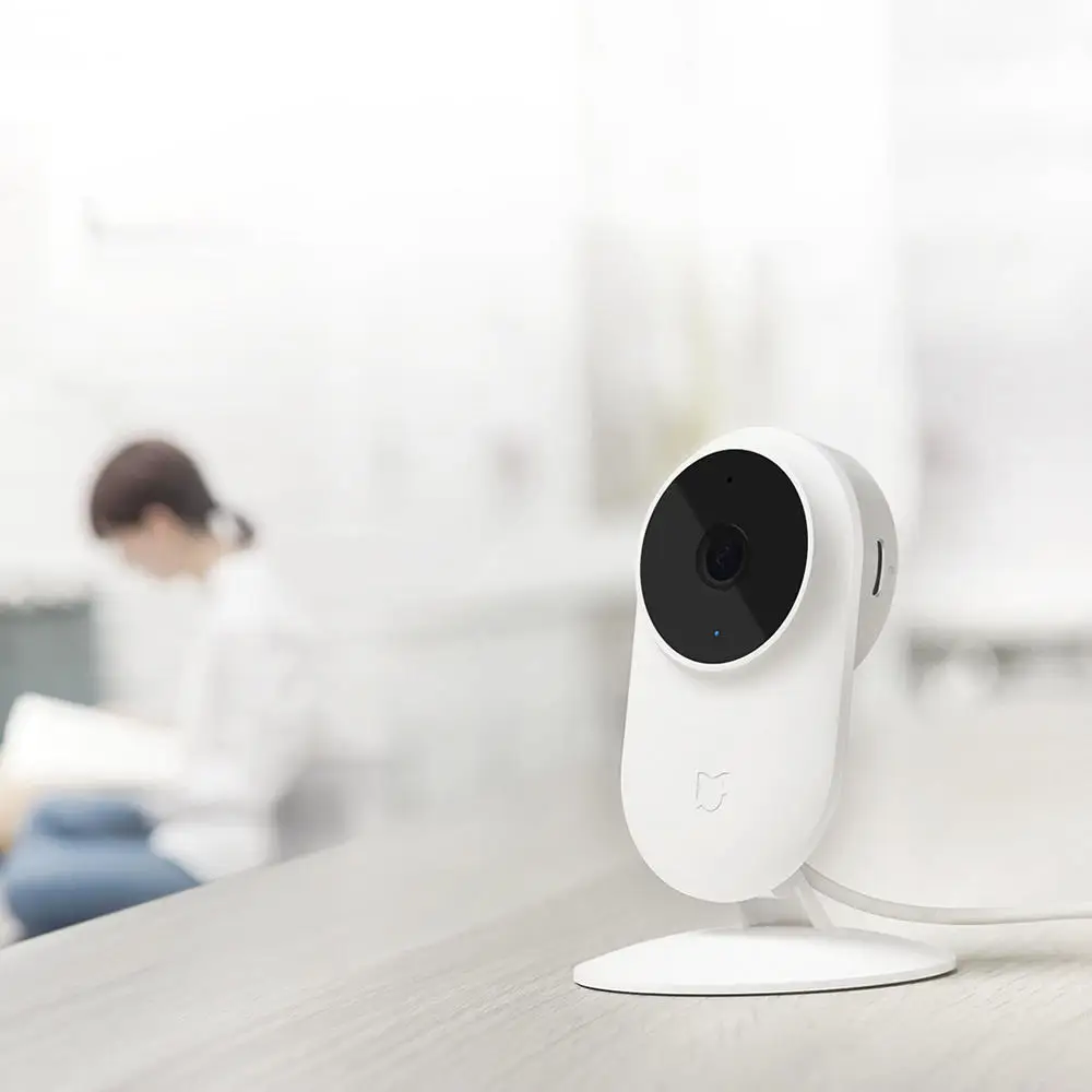 Tanie Oryginalny Xiaomi Mijia inteligentny kamera IP 1080 P 2.4G 5.0G Wifi bezprzewodowe 130 szeroki kąt 10 m Night wizja wykrywanie hierarchiczne