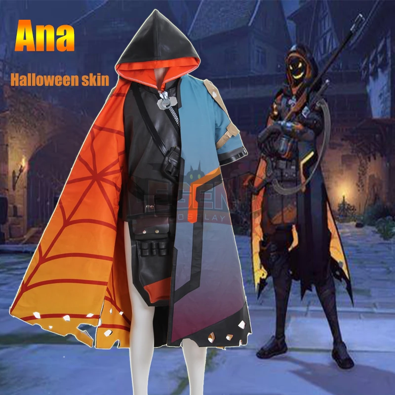 OW Ana Halloween skin adult costume Custom Made ana cosplay halloween