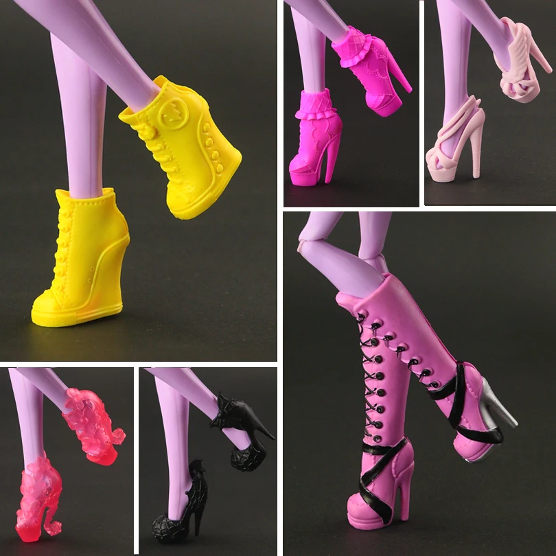 2020 Модные Красочные оригинальные ботинки для кукол Monster high высокое качество