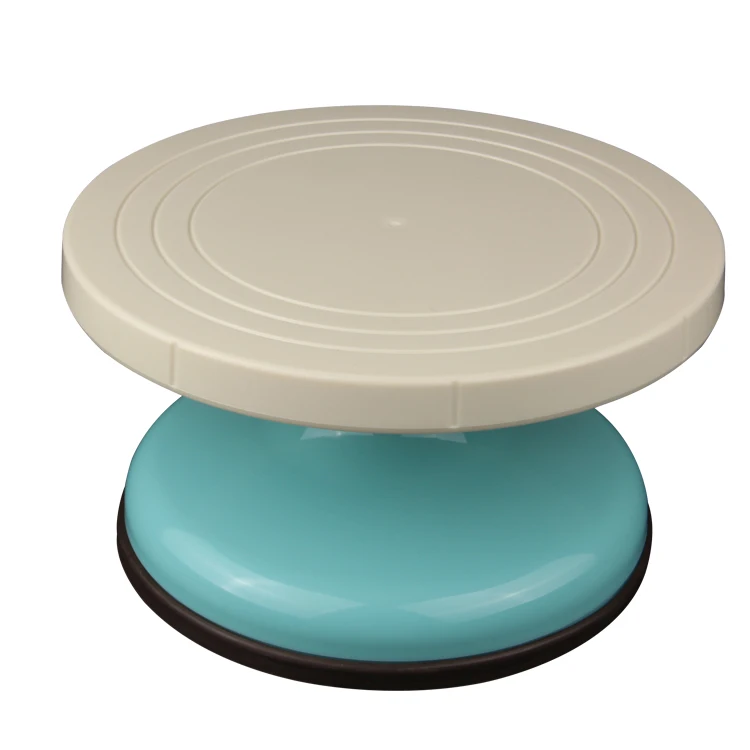 

Cake decorating turntable(9.1''x5.1'' ), Plastic cake turntable,cake stand for wedding