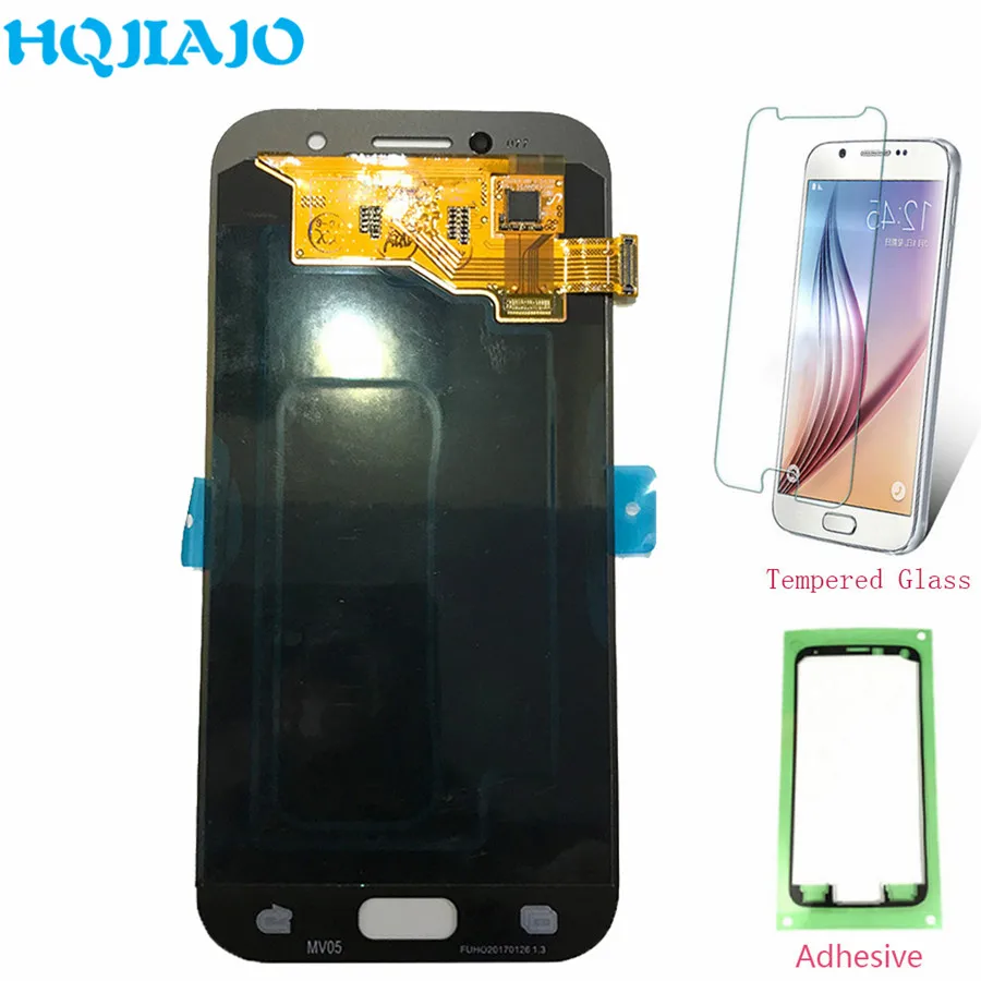 

Super AMOLED LCD Screen For Samsung Galaxy A5 2017 A520F A520K Touch Screen Digitizer + LCD Display For Samsung A520 Assembly
