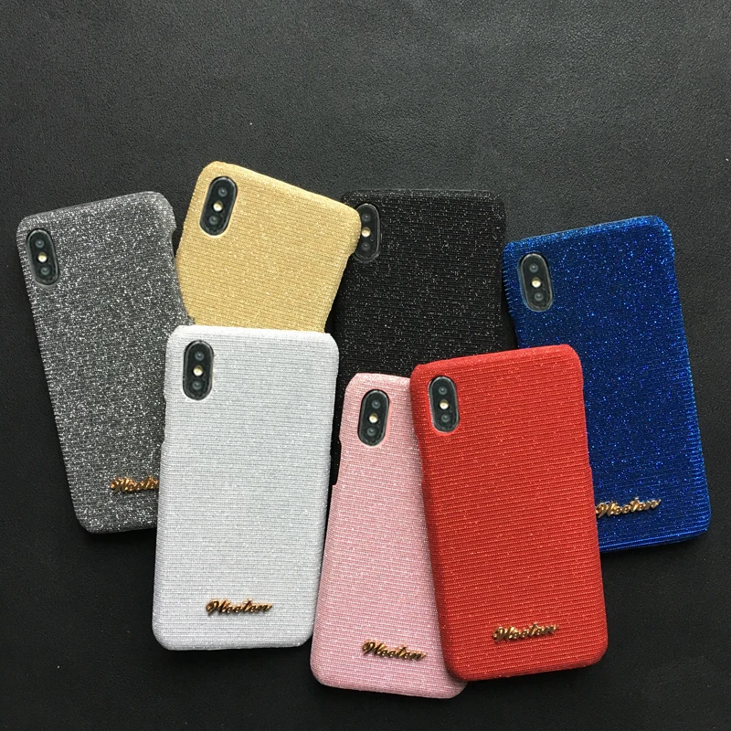 

Fashion Luxury Bling Glitter Phone Case For iPhone 11 Pro X 7 8 6 6S Plus Case XS MAX XR Shiny Protective Hard Back Cover Capa