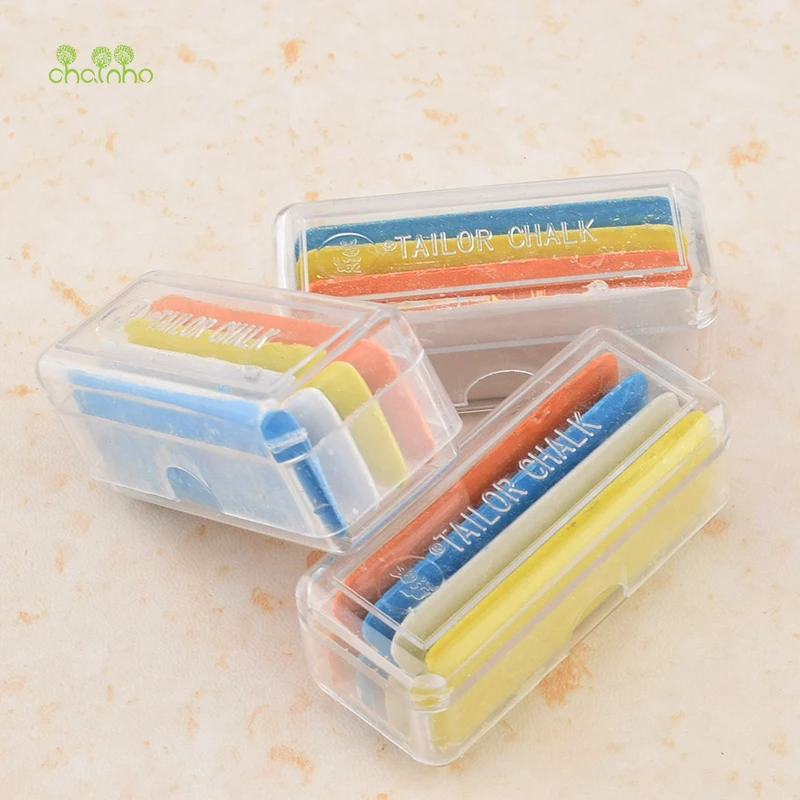 

Chainho,3 Box/package,Total 12pcs,Boxed Colored Tailor's Chalk For DIY Sewing,Handmade Accessory,Clothes Cutting Tools,DA027