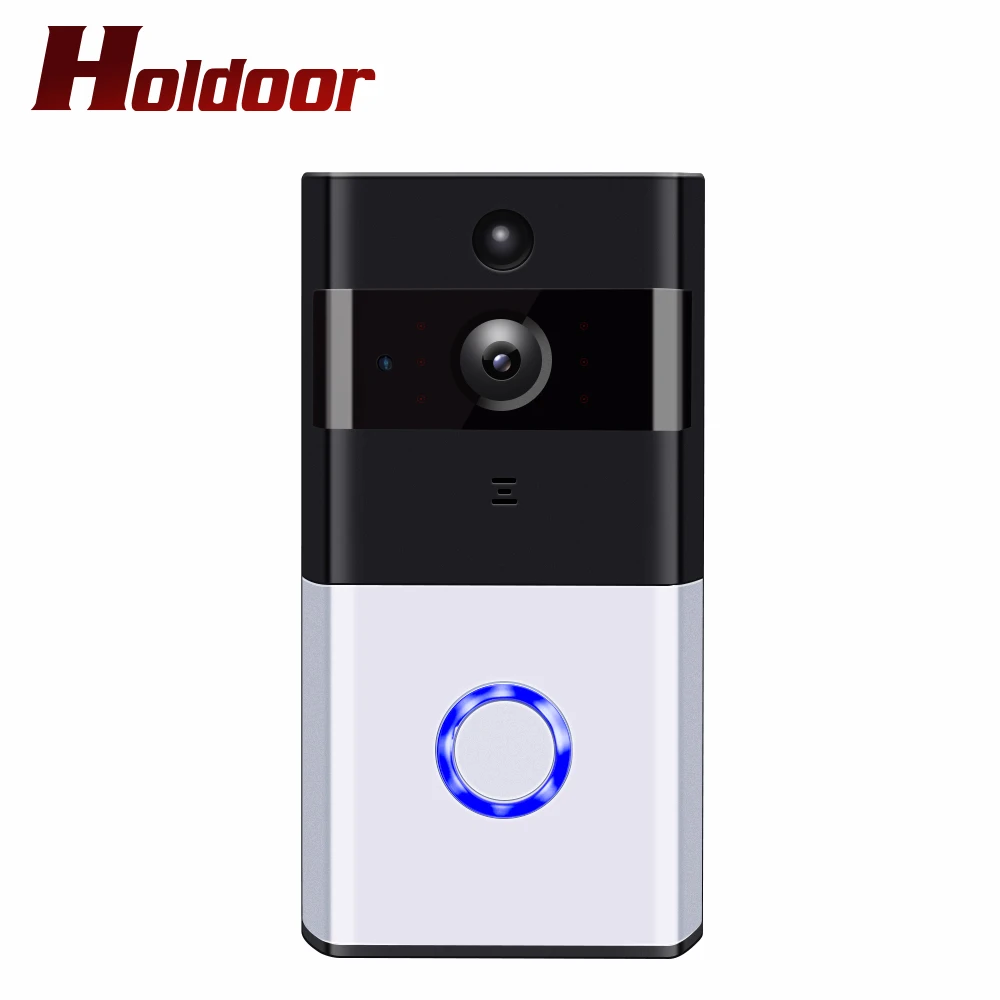 

Holdoor Video Doorbell Smart bell 720P HD Wifi Security Camera Real-Time Two-Way Talk Night Vision PIR Motion Detection Wireless