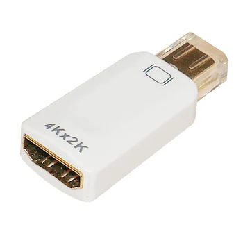 

Jimier Mini DisplayPort DP Source to HDMI Female 1.4 HDTV Adapter Support Audio & 3D & 4K 2K 60hz White Color