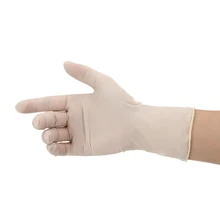 20 шт./упак. Экстра сильная латексная перчатка медицинский дантист белые одноразовые перчатки эластичная Электроника, еда, медицинская, лаборатория