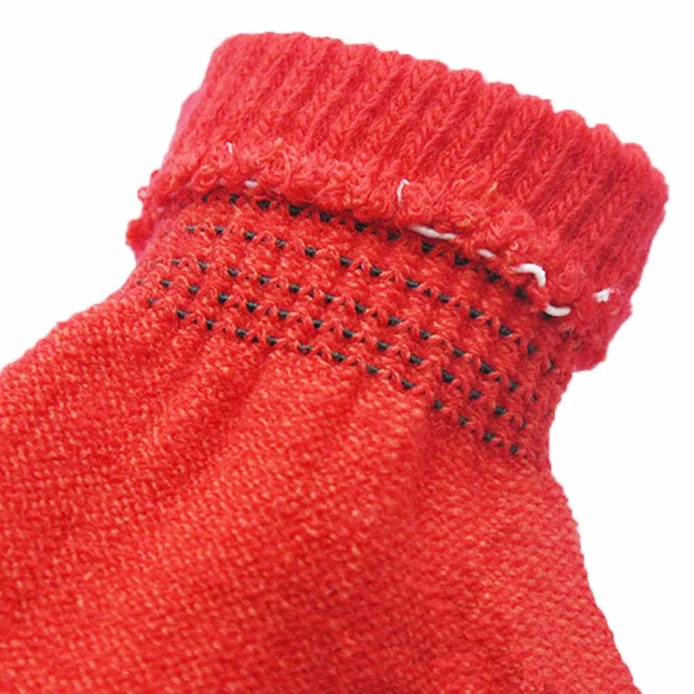 1 пара, популярные детские волшебные перчатки для девочек и мальчиков, Детские эластичные вязаные зимние теплые перчатки, разноцветные вязаные перчатки
