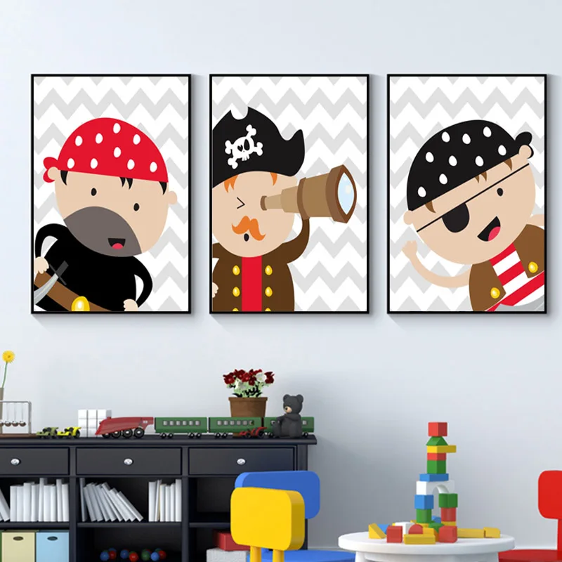 Us 3 03 49 Off Fashion Pirate Nursery Canvas Prints Baby Boy Wall Art Suits Grey Posters And Red Painting Pictures Bedroom Home Decor In Us 3 03 49 Off Fashion Pirate Nursery Canvas Prints Baby Boy Wall Art Suits Grey Posters And Red Painting Pictures Bedroom Home Decor In