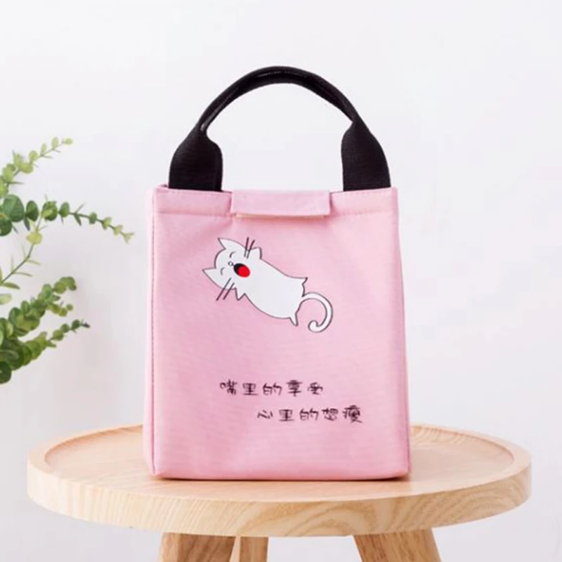 

Cute animal Insulated bag lunch bag portable aluminum film lunch box picnic bag