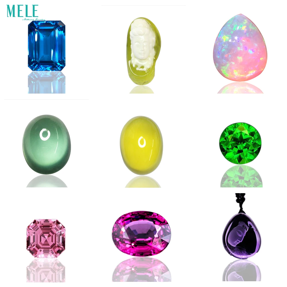 

Natural jewelry gemstone ring Pendants Sculpture Ruby Sapphire Emerald Tourmaline Aquamarine color gem special Cut customization