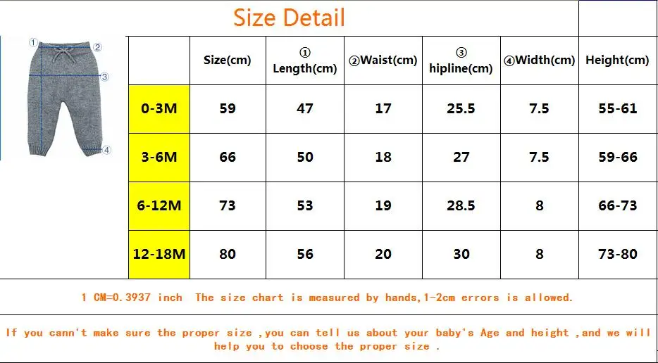 Зимние теплые вязаные штаны для маленьких мальчиков и девочек плотная мягкая верхняя одежда для малышей, брюки вязаные повседневные штаны для детей от 1 до 18 месяцев