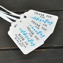 Персонализированные свадебные услуги, индивидуальные сувениры, белые крафт-бирки, Пользовательские Свадебные бирки, свадебный подарок, спасибо бирки