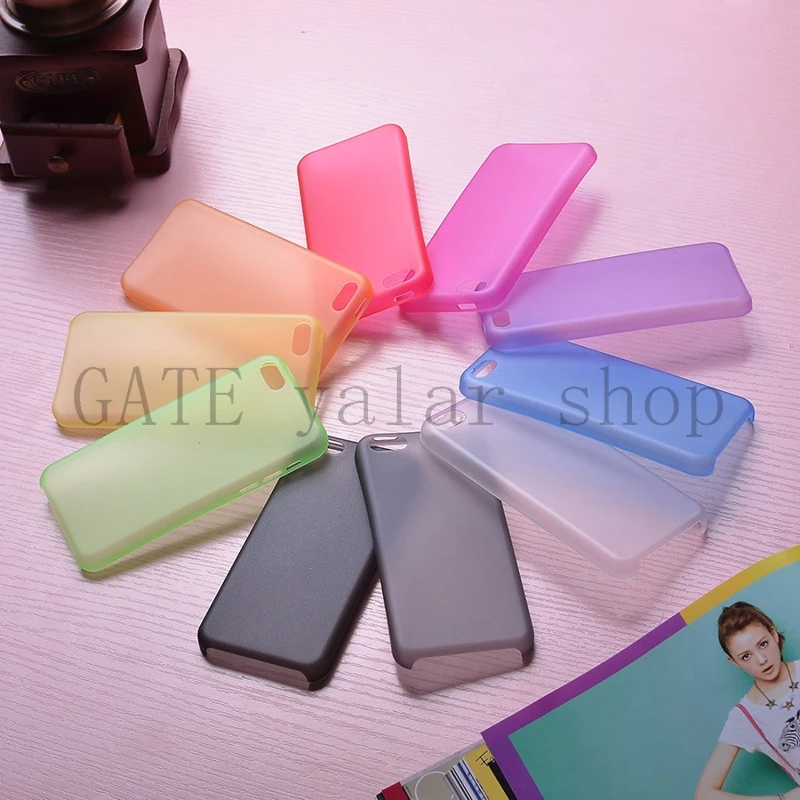 

20pcs/lot Phone case cover Ultra Thin Slim Matte frost Translucent Skin Protector For iPhone 6 6S 5 5s 5se 7 7plus
