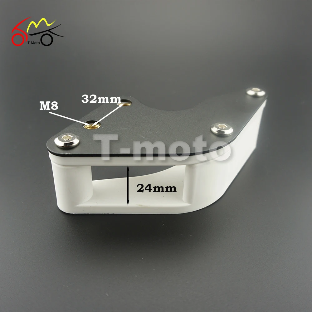 

Colorful Dirt Pit Bike Aluminum Chain Guard Guide Fit IRBIS ABM KAYO BAJA KLX ATOMIK TTR CRF50 70