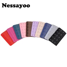 Nessayoo Комплект из 3-х предметов, детский бюстгальтер расширение 3 шт. 5 Крючки 3 ряда бюстгальтер расширитель расширение клип на ремень проектор с wifi