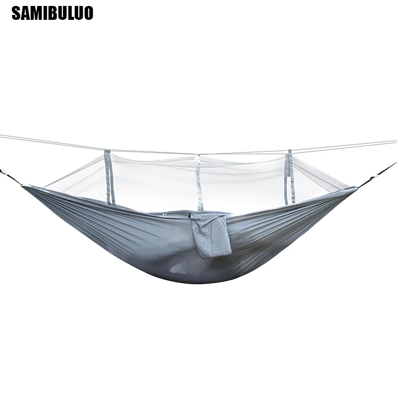 Portable hammock Outdoor Furniture Mosquito net Hammock for Camping