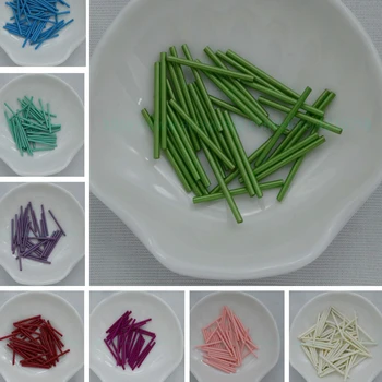 

30g Approx 150PCS 1.8*30mm Long Glass Tube Bugle Beads for Jewelry Making Craft Diy Accessories