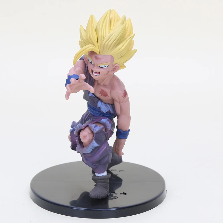 

12cm Dragon Ball Z Figure Dramatic Showcase Super Saiyan Son Goku Gohan PVC Action Figures Toys Kids Toy