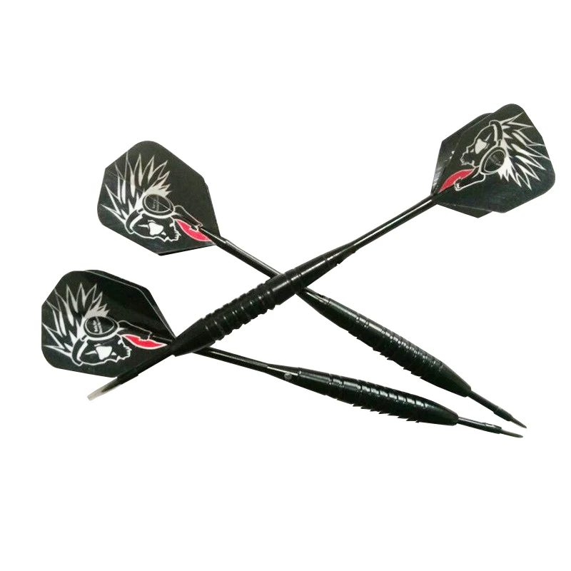 3Pcs/Lot High Quanlity Steel Tip Darts 22g Shafts Flight Harrow Point Wing Barrel Throwing Torpedo Shape Steel Tip Dart qenueson