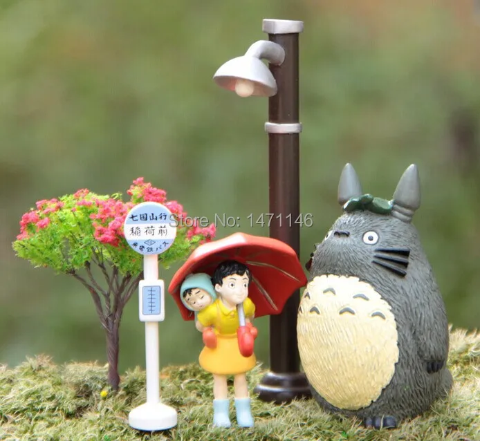 

Fairy garden gnome/totoro scene 1/DIY material/terraium decoration/resin crafts/bonsai/Valentine's Day/children gifts/