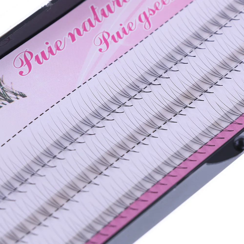 

1 Set Professional Women 75D-Lash Curl False Eyelashes Natural Long Thick Fake Eye Lashes Makeup Extension Tools Size 8-14mm