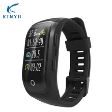 Смарт-браслет Цвет Экран активности Фитнес трекер Браслет IP68 Водонепроницаемый gps монитор сердечного ритма спортивный браслет pk miband 3