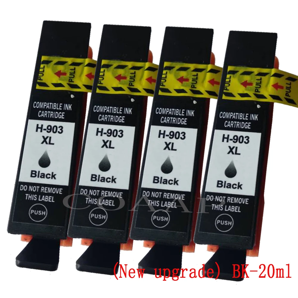 Новое обновление 903 903XL совместимый чернильный картридж для hp Officejet Pro 6950 6960 6961 6963